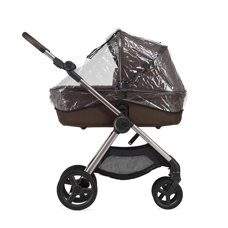 Anex IQ Premium New Transfarmation Wózek Głęboko-Spacerowy Teddy + Cybex Aton B2 i-Size Fotelik Samochodowy 0-13kg + Baza One Volcano Black	