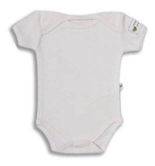 Body Motylkowe Z Krótkim Rękawem Naturalne 68