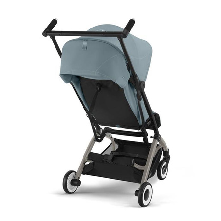 Cybex Libelle 2025 Wózek Spacerowy Rama Taupe Stormy Blue + Cybex Pałąk