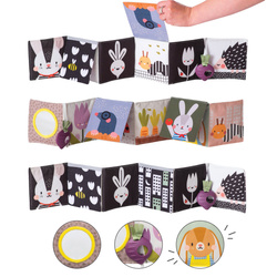 Taf Toys Dwustronna Książeczka Sensoryczna Urban Garden