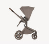 Anex Flo Wózek Głęboko-Spacerowy Yuki + Cybex Aton B2 i-Size Fotelik Samochodowy 0-13kg + Baza One Volcano Black	