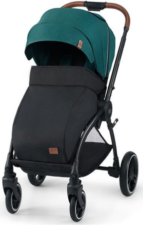 Kinderkraft Evolution Wózek Spacerowy + Cocoon  Midnight Green