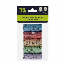Trik&Roll Worki na Odchody 75szt