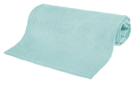 Bocioland Pieluszka Bambusowa 75X75cm Chmurki Aqua BOC0340