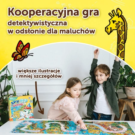 Trefl Gra Spy Guy Junior Zwierzaki