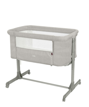 Carrello Luna CRL-16501 Łóżeczko Dostawne Carbon Grey