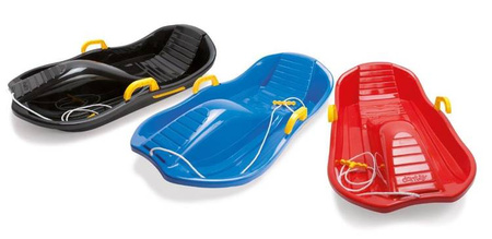 Dantoy De Luxe Sanki Bobslej z Hamulcami 84cm Czarne