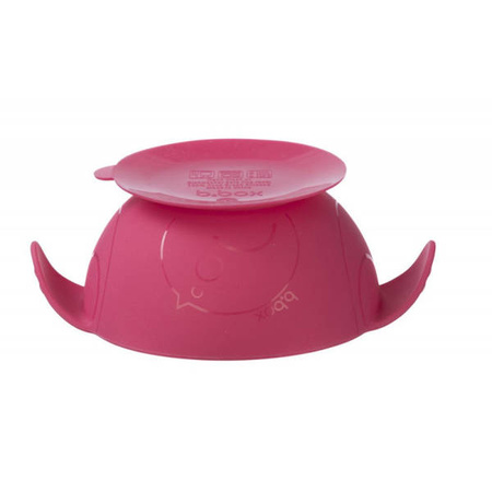 B.Box Silikonowa Miseczka Z Łyżką Strawberry Shake