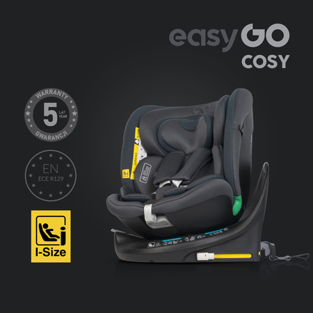 Easy Go Cosy Fotelik Samochodowy 0-36 kg Granito