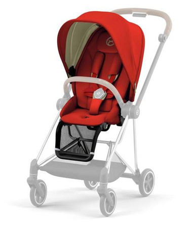 Cybex Mios Wózek Głęboko-Spacerowy Rama 3.0 + Gondola 2.0 Lux Autumn Gold + Tapicerka 3.0 Siedziska Autumn Gold