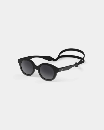 IZIPIZI Okulary Przeciwsłoneczne dla Dzieci 0-9 msc Black C