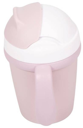 Bo Jungle Kubek do Picia ze Słomką BioPlastik CPLA Pink 