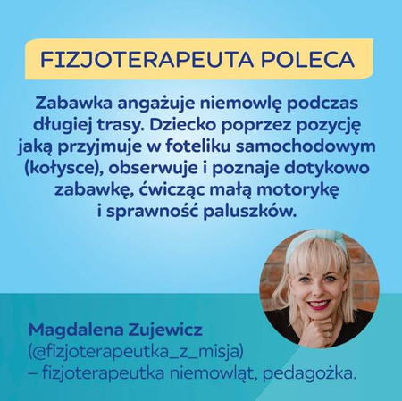 Canpol Babies Interaktywna Sensoryczna Zabawka BabiesBoo Leniwiec 68/090