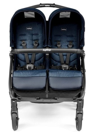 PegPerego Book For Two  Wózek Bliźniaczy  Indigo