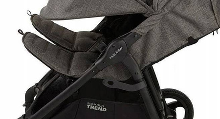 Valco Trend Duo Tailor Made Wózek Spacerowy Bliźniaczy Charcoal
