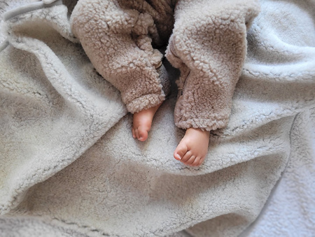 Zaffiro Nevada Kombinezon Wełniany Dla Dzieci 50/56 Brown