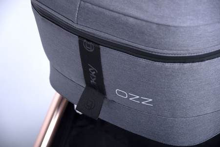 Zokky Ozz Wózek Głęboko-Spacerowy 2w1 Graphit