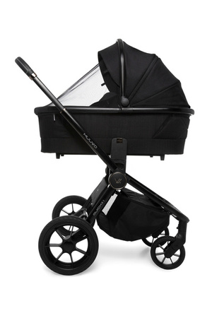 Muuvo Quick SE 2 Wózek Głęboko-Spacerowy Sunset Black + Cybex Aton B2 i-Size Fotelik Samochodowy 0-13kg + Baza One Volcano Black