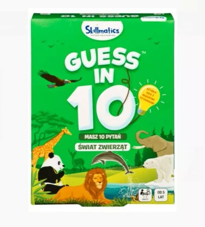 Spin Master GRA 10 PYTAŃ ŚWIAT ZWIERZĄT