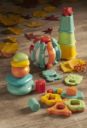 Chicco Eco + Piramidka Kamienie 