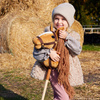 Hoppihorse Koń na Kiju Hobby Horse A3 Jasny Beż 66 cm