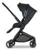 Marko Crescent Twist Wózek Spacerowy Czarny