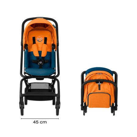 Cybex Eezy S Twist + Plus Wózek Spacerowy Lavastone Black