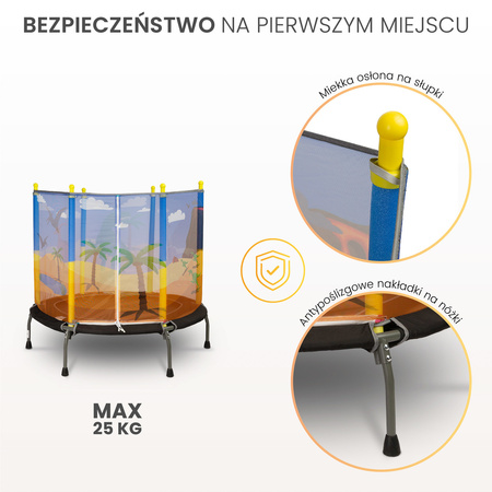 Toyz Trampolina Dziecięca Race