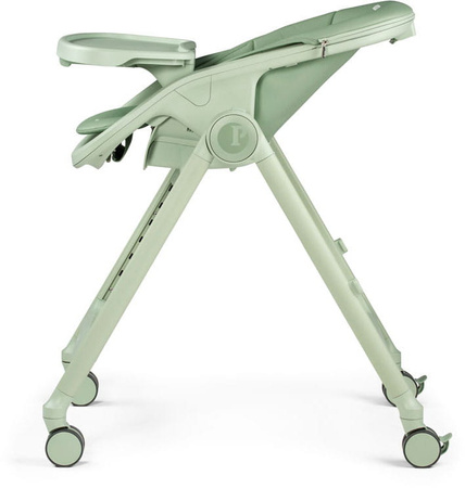 PegPerego Living Regulowane Krzesełko do Karmienia Dziecka z Funkcją Leżaczka | Sage