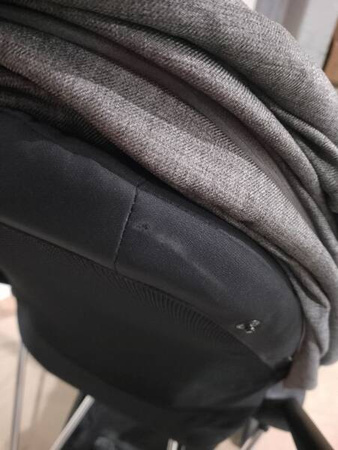 Cybex Mios Wózek Spacerowy 2.0 Tapicerka Siedziska Manhattan Grey Plus