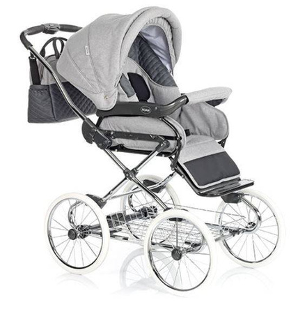 Roan Wózek Marita Prestige Głęboko-Spacerowy 2w1 P211 / Pompowane 12"