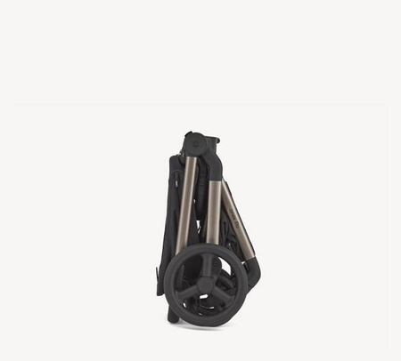Anex Flo Wózek Głęboko-Spacerowy Solo + Cybex Aton B2 i-Size Fotelik Samochodowy 0-13kg + Baza One Volcano Black	