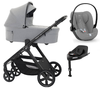 Espiro Only 2025 Wózek Głęboko-Spacerowy 407 Monument Gray + Cybex Cloud G I - Size Fotelik Samochodowy + Baza G