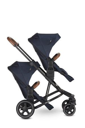 Easywalker Harvey 2  Premium Wózek Spacerowy  Sapphire Blue  (zawiera stelaż, siedzisko z budką, pałąk, folię przeciwdesz. i adapter wysokości) Sapphire Blue