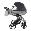 Tako Handcraft Glitter Wózek Głęboko-Spacerowy 03 Black/Silver