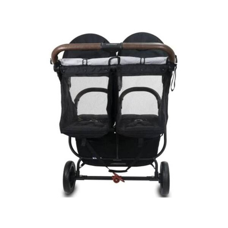 Valco Trend Duo Tailor Made Wózek Spacerowy Bliźniaczy Ash Black