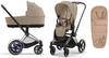 Cybex e-Priam 4.0 Wózek Głęboko-Spacerowy Cozy Beige + Cybex Śpiworek
