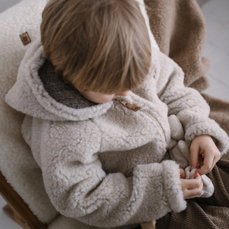 Zaffiro Kurteczka Meri Wełniana Nevada 134/140 Beige