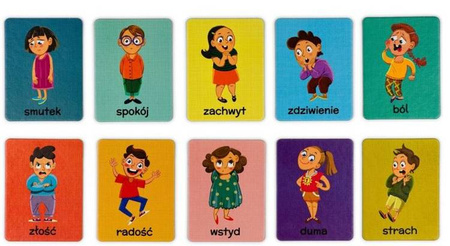 Kapitan Nauka Gra Edukacyjna Co Za Emocje! 3-9 lat