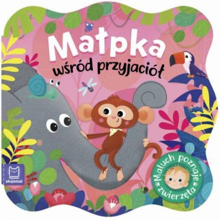 Małpka wśród przyjaciół. Maluch poznaje zwierzęta