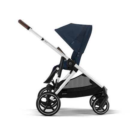 Cybex Gazelle S Wózek Rok Po Roku Rama Srebrna Ocean Blue