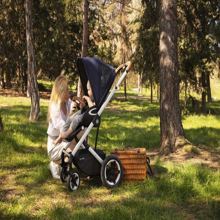 Cybex Talos S Lux Wózek Spacerowy Czarna Rama Soho Grey