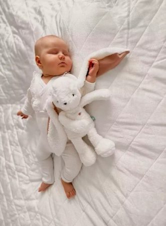 Szumisie Szumiący Królik 5w1 z Lampką Ecru Róż