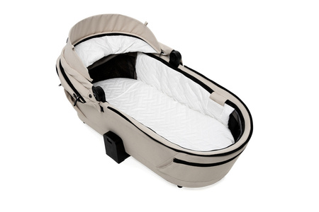 Muuvo Quick 4.0 Wózek Głęboko-Spacerowy Classic Black + Cybex Aton B2 i-Size Fotelik Samochodowy 0-13kg + Baza One Volcano Black