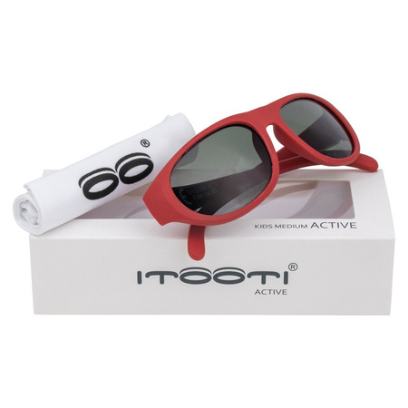 ITO Okulary Active Medium czerwone
