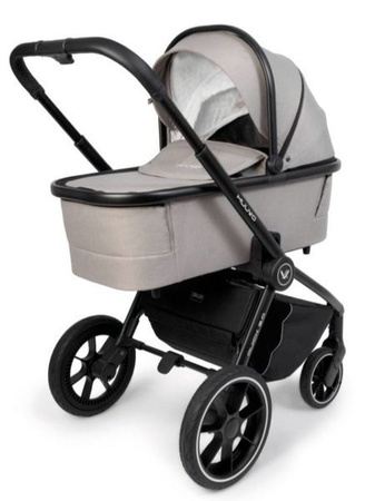 Muuvo Quick 3.0 Gondola XL Black Chrome Do Wózka Steel Grey