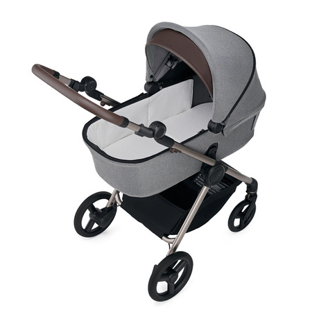 Anex IQ Premium New Transfarmation Wózek Głęboko-Spacerowy Pure + Cybex Aton B2 i-Size Fotelik Samochodowy 0-13kg + Baza One Volcano Black