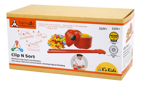 Training2s Zabawka Edukacyjna Chwyć i Segreguj