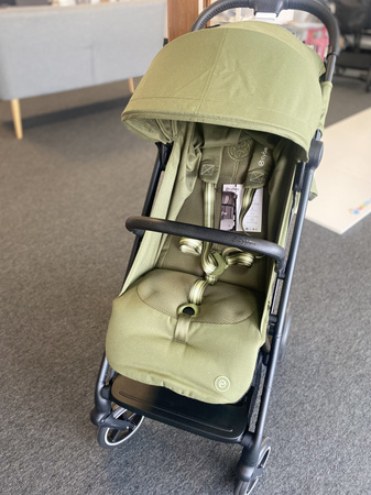 [OUTLET] Cybex Beezy Wózek Spacerowy Rama Czarna Moss Green 2025