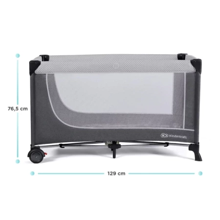 Kinderkraft Leody Łóżeczko Turystyczne Pink